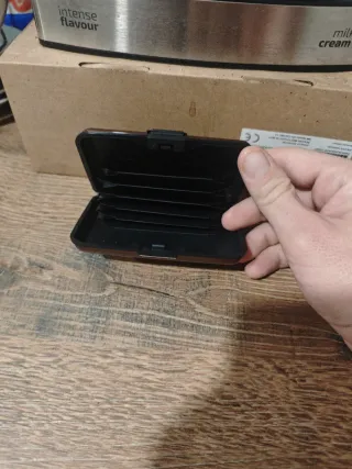 Cartera Aluma Marrón/Dorado