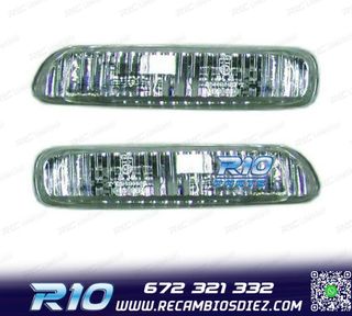 INTERMITENTES LATERALES BMW E46 98-05 CRISTAL CLARO CROMADO