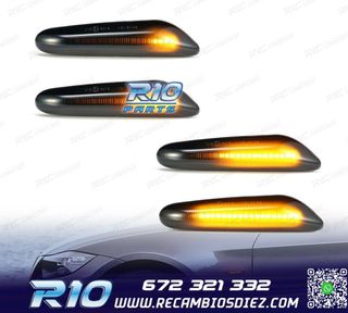 INTERMITENTES LATERALES LED DINAMICOS BMW E81 E82 E87 E88 E9