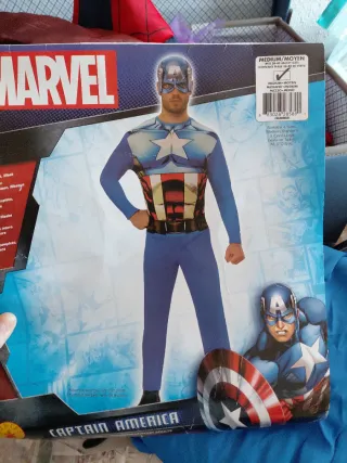 Disfraz Capitán América Talla M