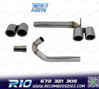 KIT ESCAPE BMW F30 F31 LOOK M3 COLAS DOBLES AMBOS LADOS