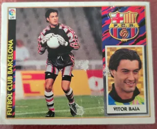 Cromo FC Barcelona Vitor Baia Antigua