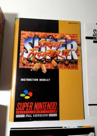 Street Fighter II -challenge edition - snes PAL