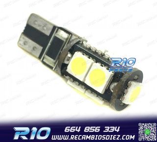 BOMBILLA LED T10 CANBUS 9LED