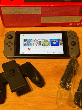 Nintendo Switch Gris + Animal Crossing