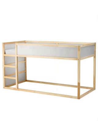Cama infantil de madera - IKEA - modelo Kura