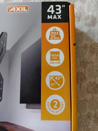 Soporte TV LUNIX 2 Articulable, cada uno 17,50€