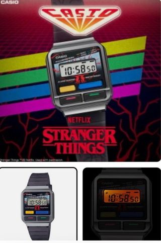 Reloj Stranger Things Casio nuevo
