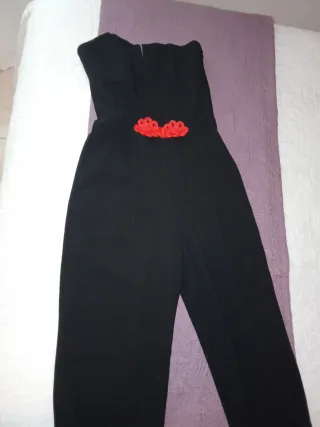 Chaqueta Chaleco Mono Blanco Negro