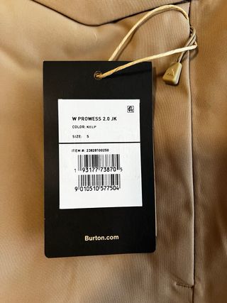 Chaqueta Burton Prowess 2.0 2L Mujer Esquí / Snow