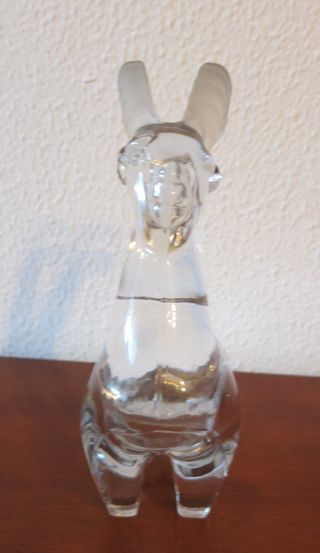 Cenicero figura de cristal