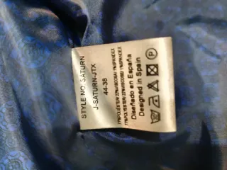 Chaqueta de traje a cuadros gris