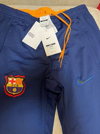Pantalón Nike FC Barcelona Azul Naranja SIN ESTREN