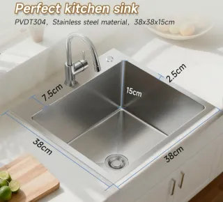 Fregadero cocina inoxidable