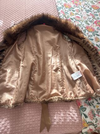 Chaleco de pelo sintético