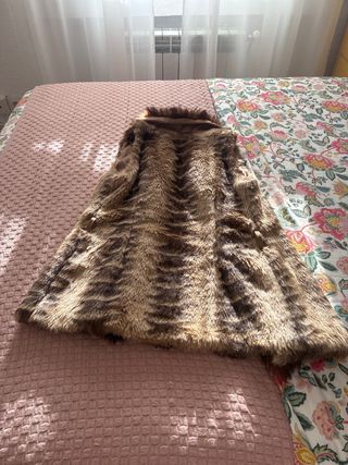 Chaleco de pelo sintético