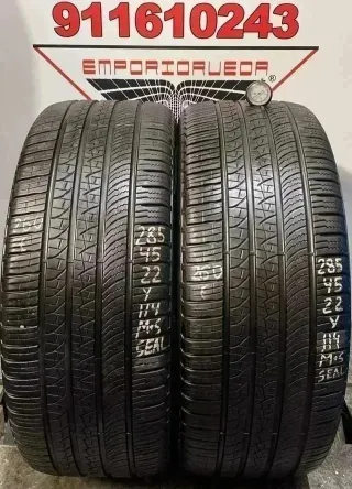 285 45 22 Y PIRELLI RUEDA AL 90% VIDA UTIL