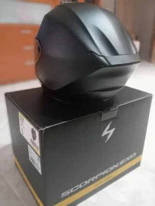 Casco Scorpion EXO 391 Negro Mate NUEVO EN SU CAJA