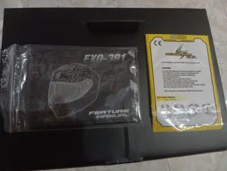 Casco Scorpion EXO 391 Negro Mate NUEVO EN SU CAJA