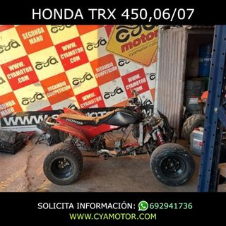 Despiece Honda TRX 450 06/07