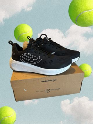 Zapatillas Bullpadel Negras T44 Modelo Move Pro