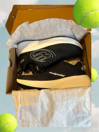 Zapatillas Bullpadel Negras T44 Modelo Move Pro