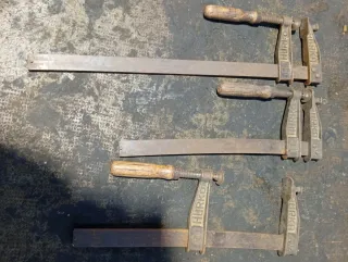 Sargentos de carpintería varios