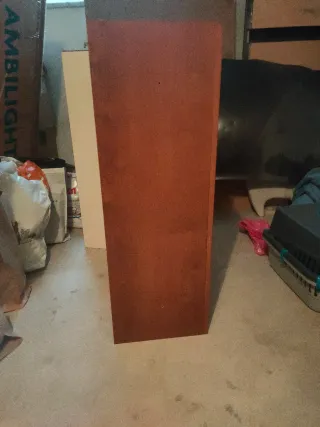 Mobiletto da muro in sughero e legno