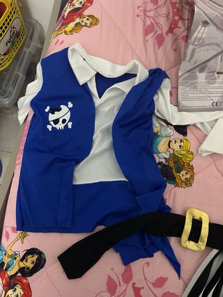 Costume da Pirata Piratino Taglia S 3/4 anni