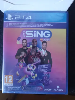 2 Micrófonos USB + Juego PS4 Let's Sing 2024