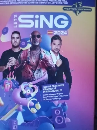 2 Micrófonos USB + Juego PS4 Let's Sing 2024