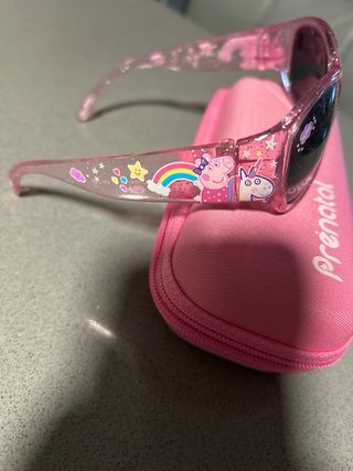 Occhiali Peppa Pig + Custodia Prénatal Rosa