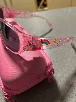 Occhiali Peppa Pig + Custodia Prénatal Rosa