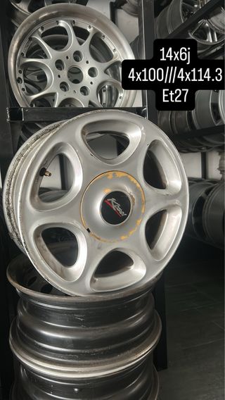 várias Llantas 4x100