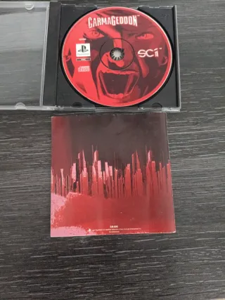 🇪🇸 Carmageddon PS1 Disco y Manual Español