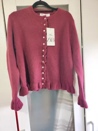 Chaqueta Zara volantes