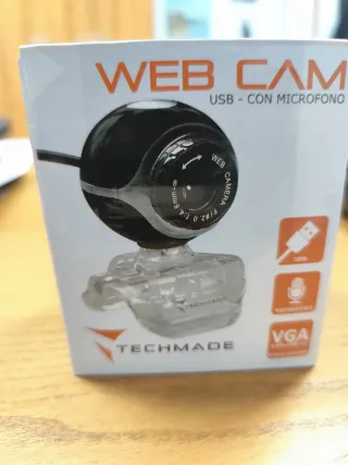 Webcam TECHMADE USB con Microfono