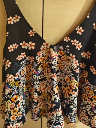 Blusa Zara flores