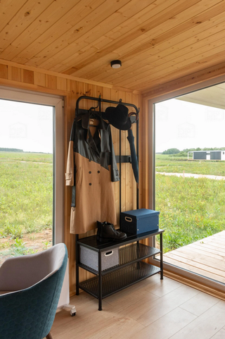 Casa prefabricada, modular, de madera 40m2