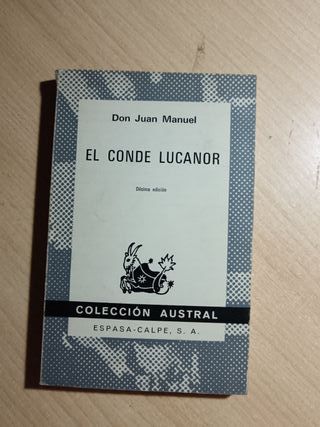 El conde Lucanor. Don Juan Manuel