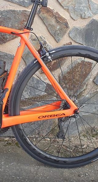 Bicicleta de carretera Orbea Naranja
