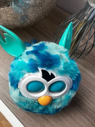 Furby Azul y Verde con CAJA Funciona perfectamente