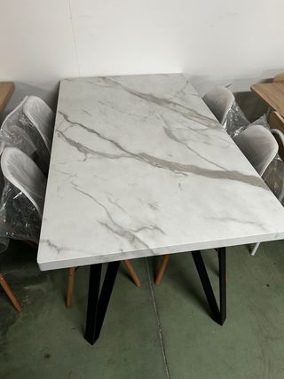 Mesa efecto mármol nueva