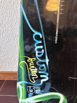 Tabla Snowboard Burton Custom 162 + Fijaciones
