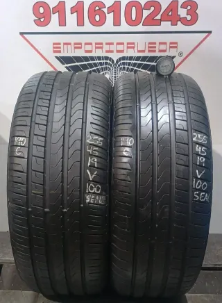 255 45 19 V PIRELLI RUEDA AL 90% VIDA UTIL