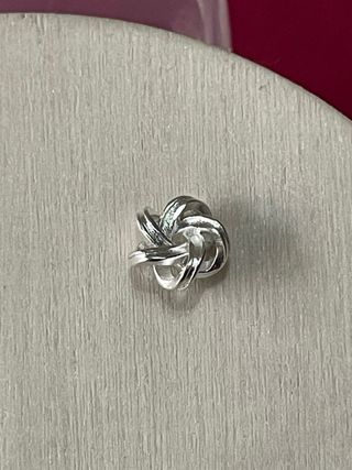 Pendientes nudo plata