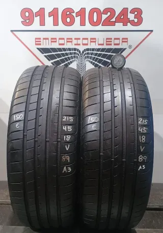 215 45 18 V GOODYEAR RUEDA AL 90% VIDA UTIL