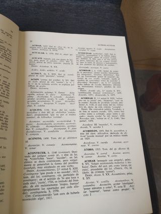 Diccionario etimológico Joan Corominas