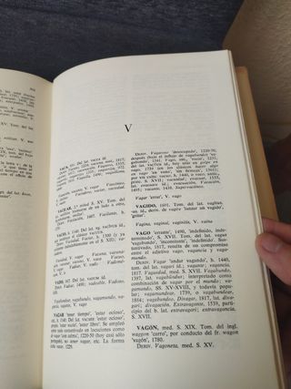 Diccionario etimológico Joan Corominas