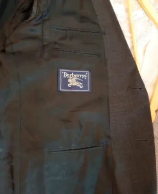 Chaqueta de caballero gris marengo XXL vintage